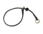Dressyrhalsband med stopp 40 cm Small Svart